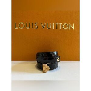 Louis Vuitton Triple Tour Vernis Wrap Bracelet
